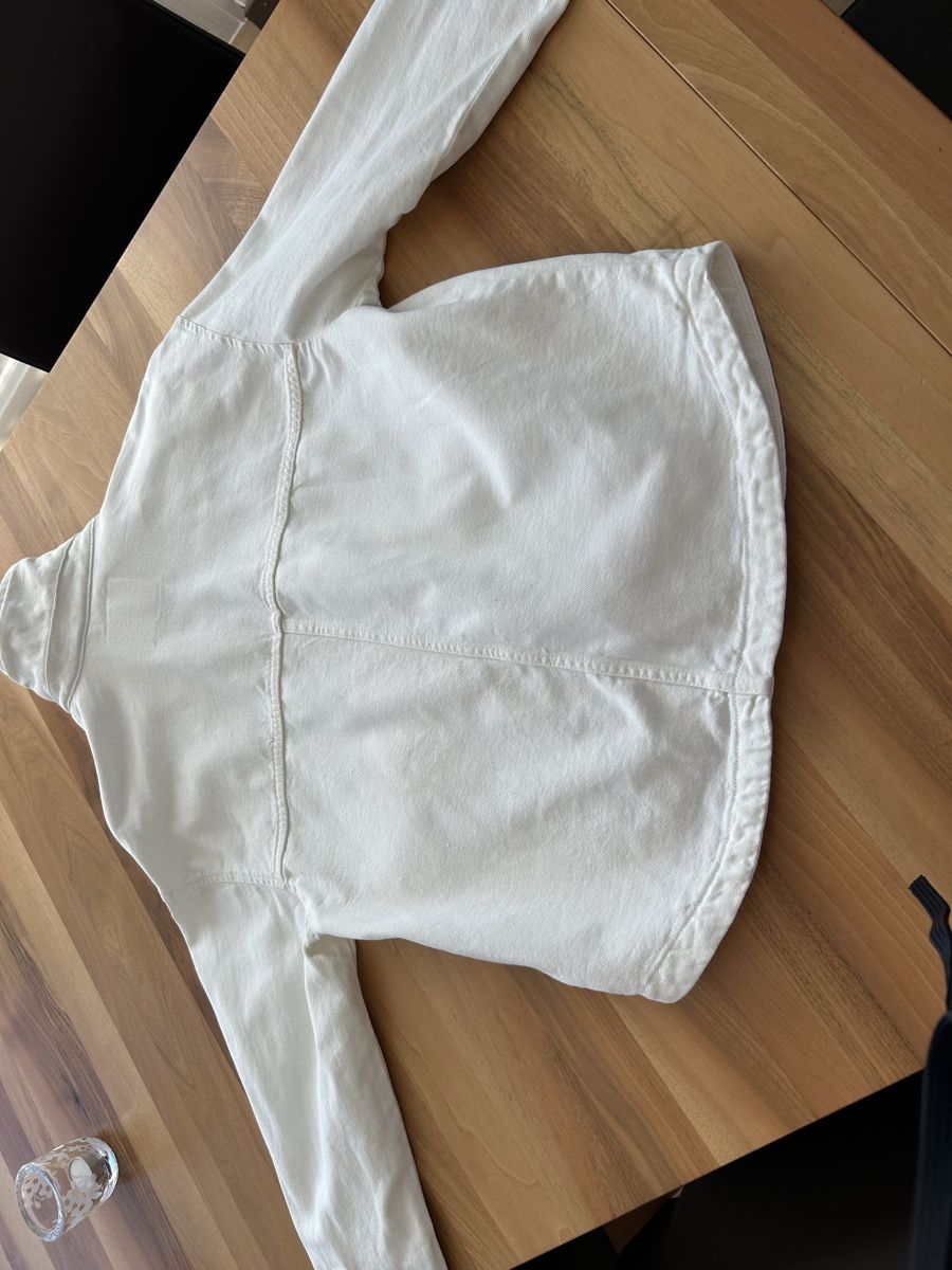 Stradivarius Jacken: Off-white  oversized Jeansjacke Gr. M/L, Top Zustand – Gebraucht aus Worben von fra_s78y 3