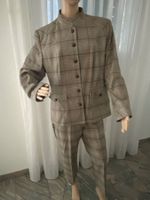 Extravaganter Damen Hosen Anzug, Jacke Gr. 46 / Hose Gr. 38