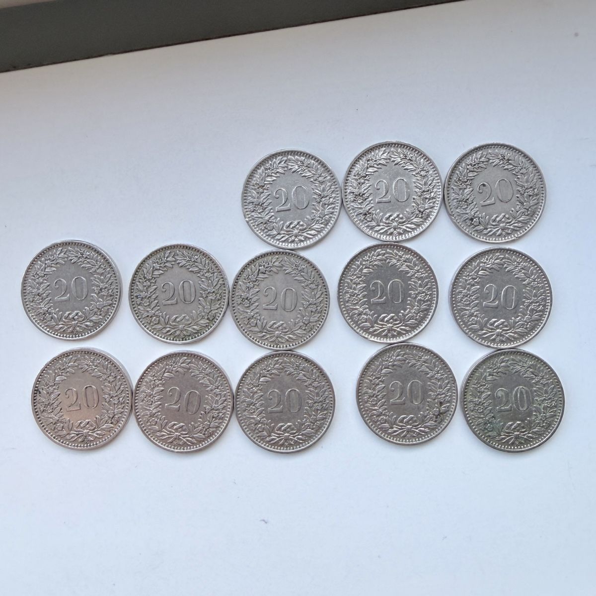 Tutti le monete: 20 Räppler Silber Sammlung – Usato da Zürich venduto da watch_trader 6