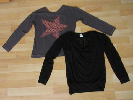 Langarm T-Shirts Grösse 134/140