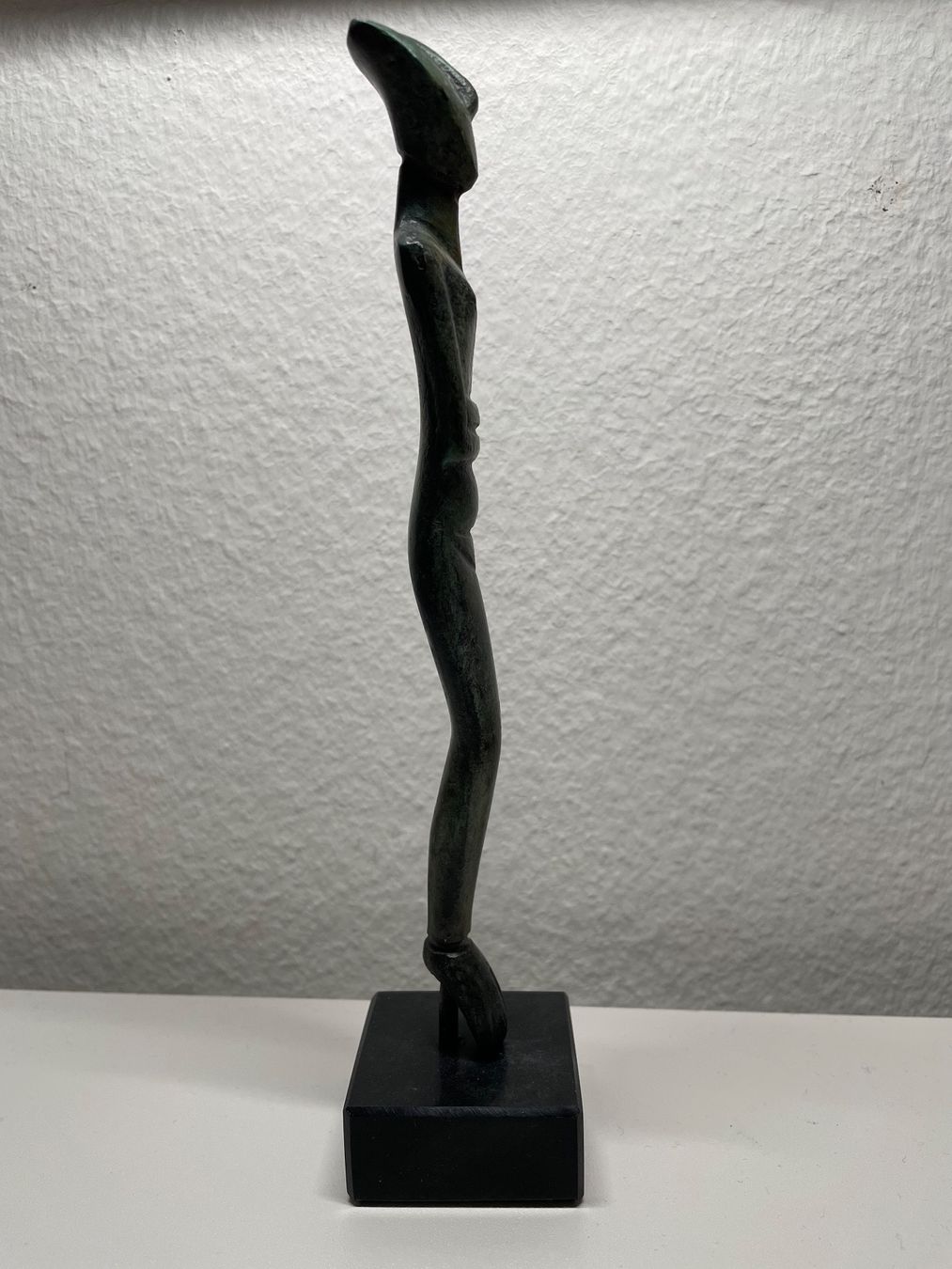 Skulpturen & Statuen: Cycladic female idol, Bronze on marble base. From Greece – Neu (gemäss Beschreibung) aus Zürich von my.greekholiday 5