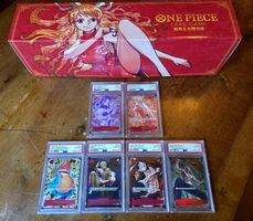 One Piece - 1st Anniversary Nami CS PSA10 Sequential Set