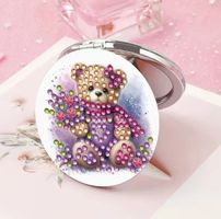 Diamond Painting Taschenspiegel Bär-83-V.Acc-326