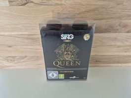 Let's Sing Queen PS4 Spiel - Set mit 2 Mikrofone, Neu & OVP