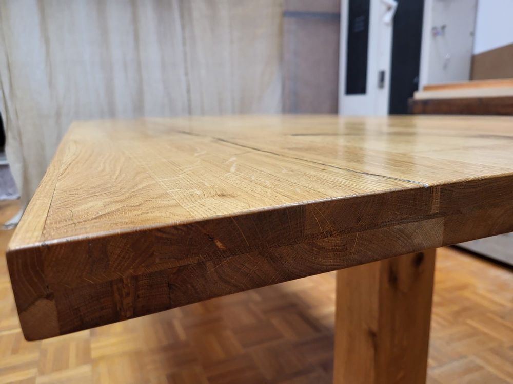 Esstisch Eiche Massivholz 195x100 6