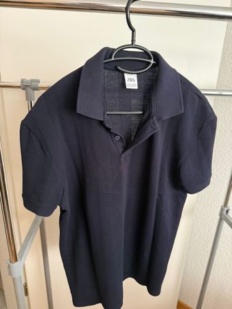 Zara Polo Shirt, Dunkelblau, Grösse S, Top Zustand!