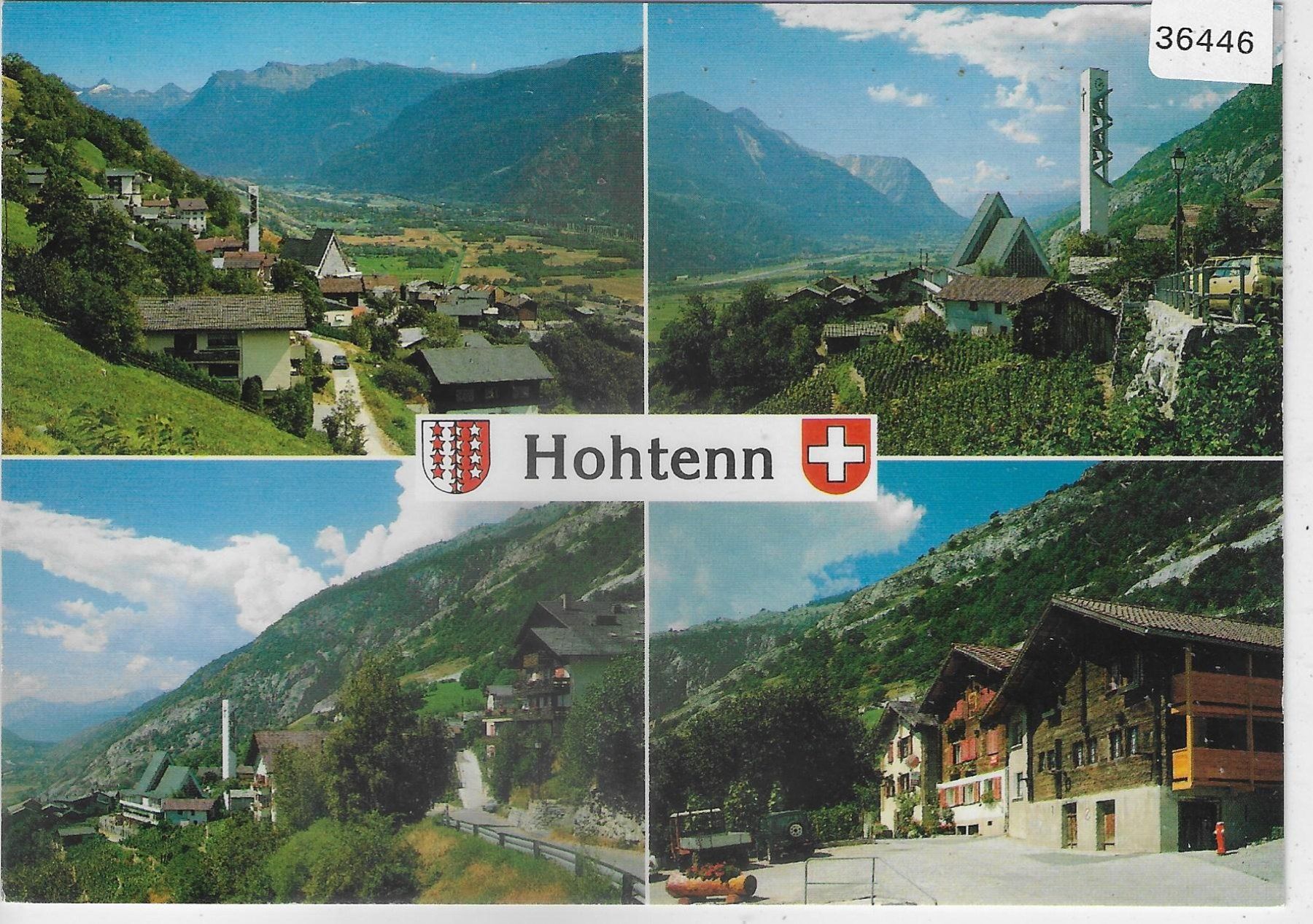Cartoline postali: Hohtenn VS - Multiview – Usato da Ettingen venduto da Kartenplanet