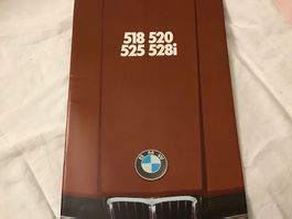 BMW 518-528i Verkaufsprospekt 40 Seiten 1977