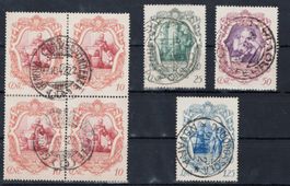 Italien 1942, Todestag Galileo Galilei, Serie Rundstempel