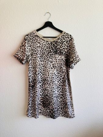 Animalprint Kleid, Gr. M