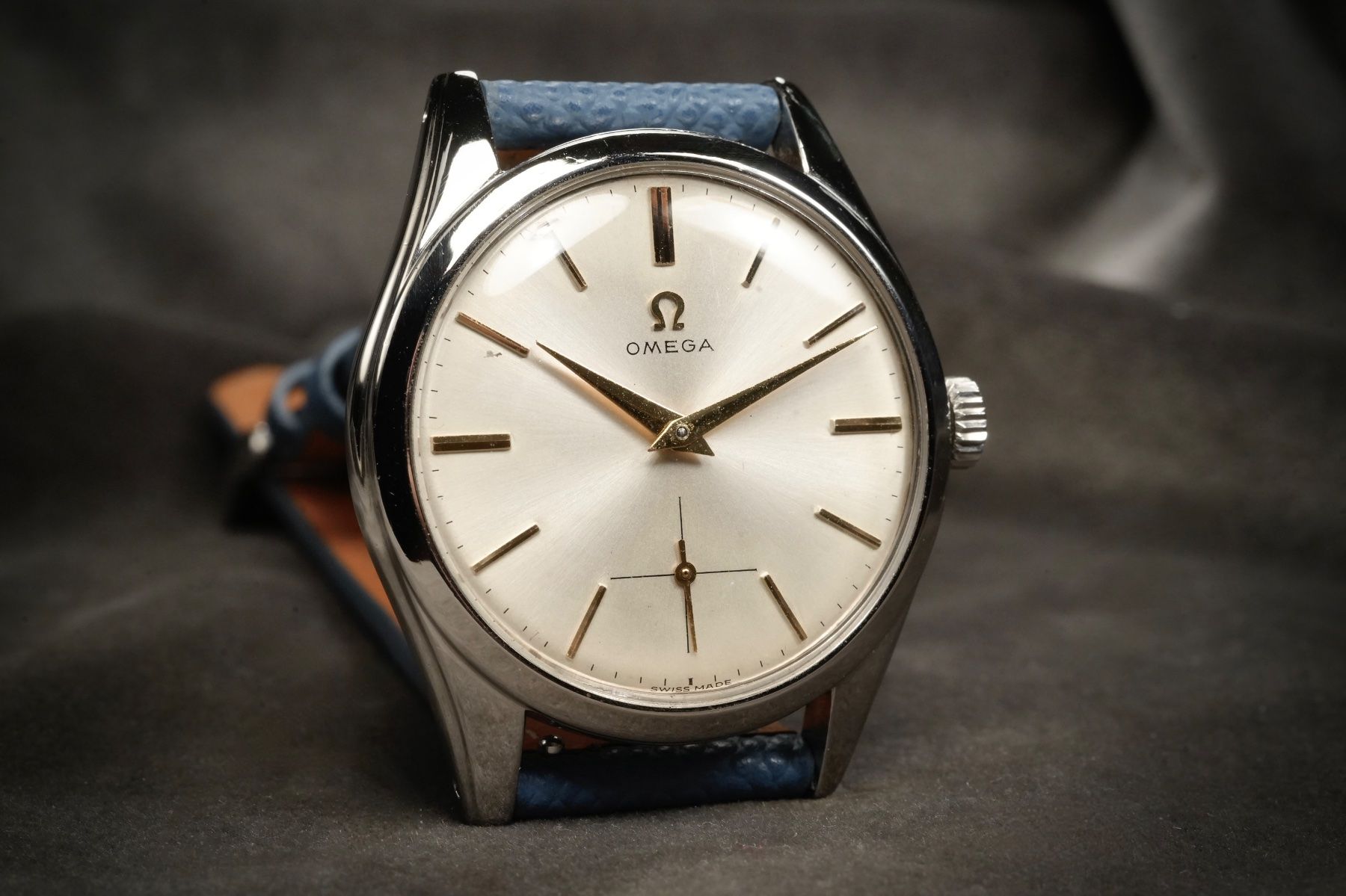 Omega Orologi: Omega Original Ref. 2536-10 Vintage 1950 Waterproof – Usato da Morcote venduto da chronoservice 2