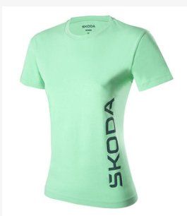 Skoda T-shirt Damen grün S