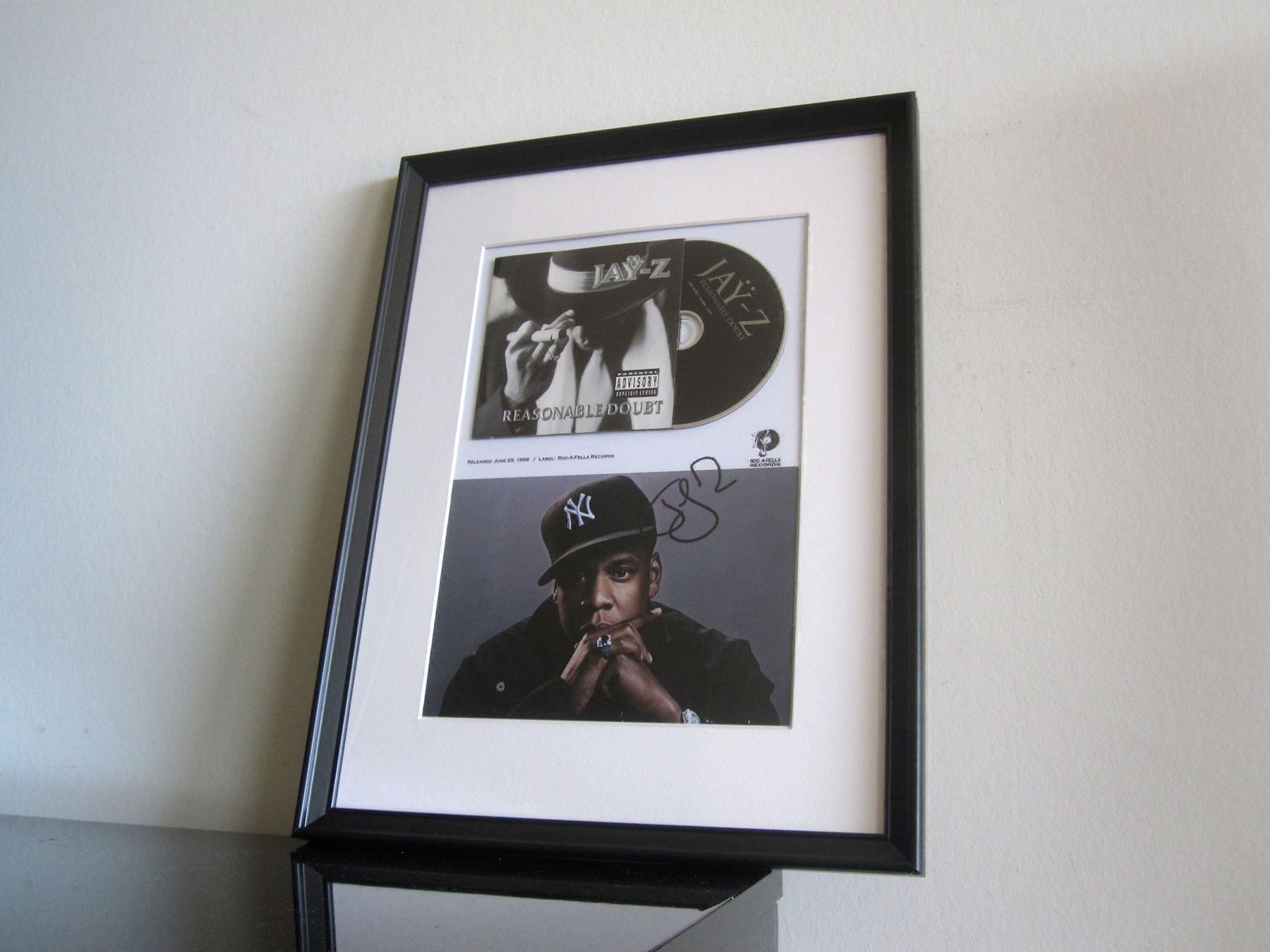 CDs: Jay-Z CD Framed Autogramm Hip Hop Rap – Neuf (Voir description) à St. Niklausen LU par Stefan_Bammert_Art