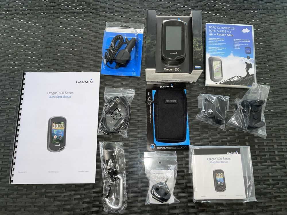 Chargeur Câble Mini USB Mungoo - Compatible Garmin Oregon 650/700/750, Quest, Safe NAV, 1 M, Noir, Sécurité Intégrée