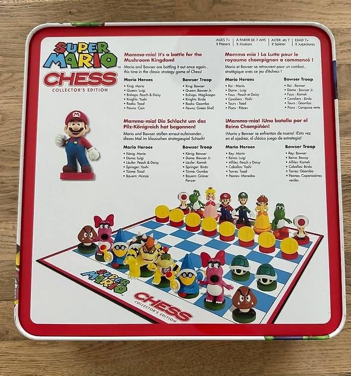 Giochi: Super Mario Schachspiel - Collector's Edition – Usato da Rorschach venduto da harry-the-great 1