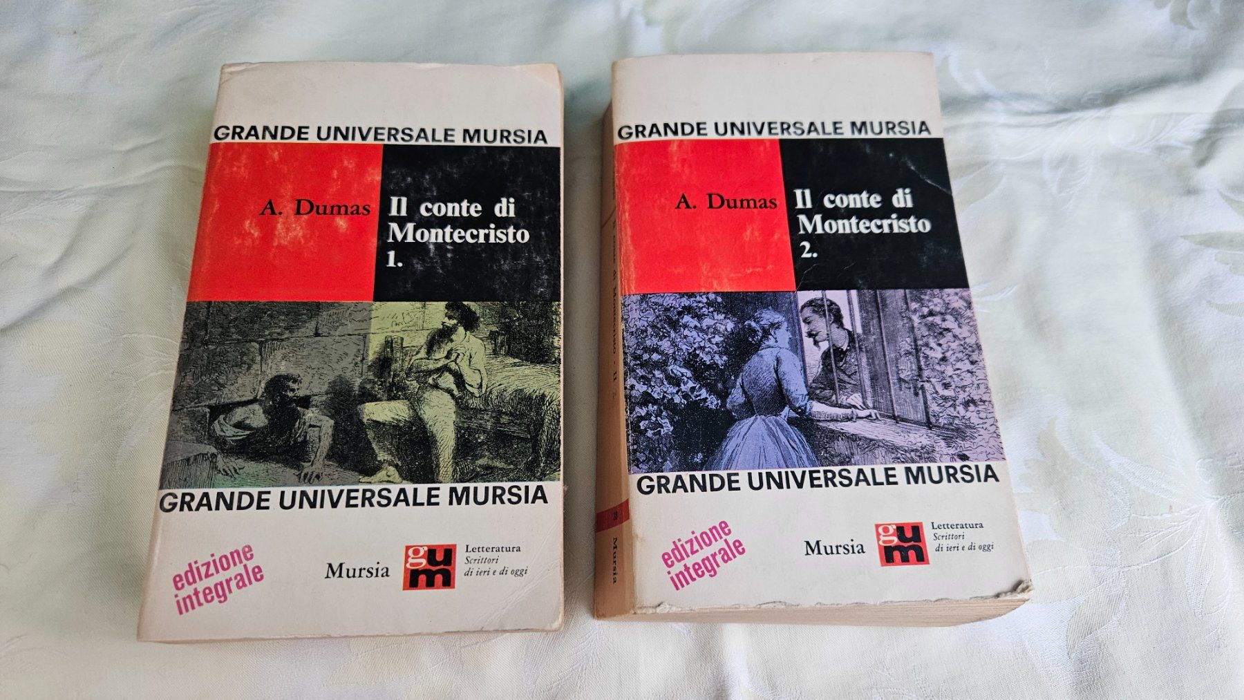 Libri: 2 volumi "Il conte di Montecristo" di A. Dumas – Usato da Melano venduto da H-Sara
