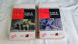 2 volumi "Il conte di Montecristo" di A. Dumas