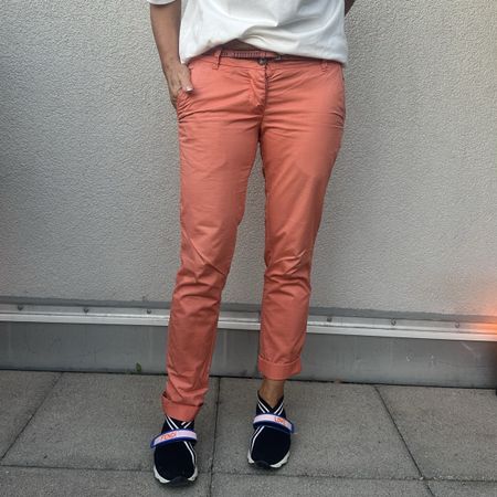 Maison Scotch Chino Hose koralle Grösse 26 32 guter Zustand