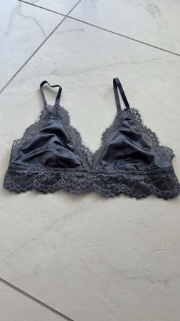 Bralette Spitze Grau S/M