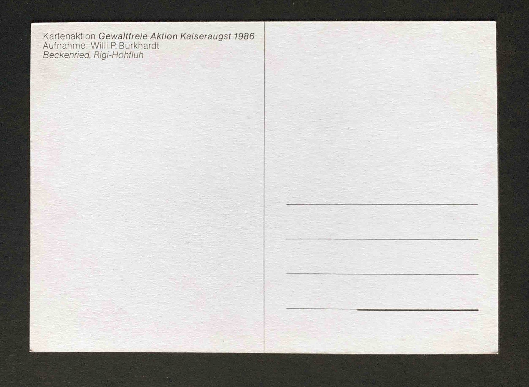 Cartoline postali: AK Beckenried Rigi Hochfluh – Usato da Goldau venduto da artelier1 1
