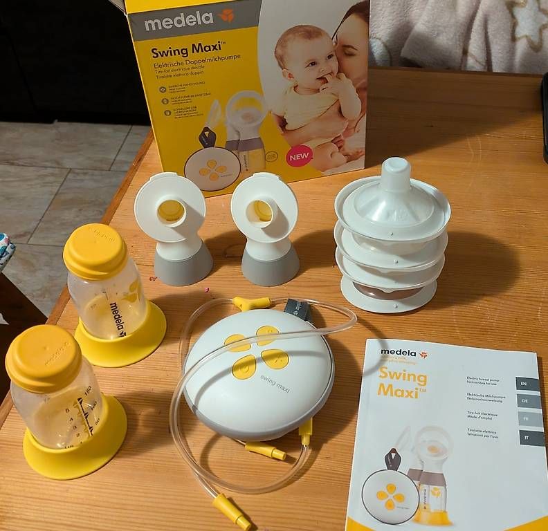 Medela Accessori per l’allattamento: Medela swing Maxi doppelmilchpumpe – Usato da Birsfelden venduto da f.uno92
