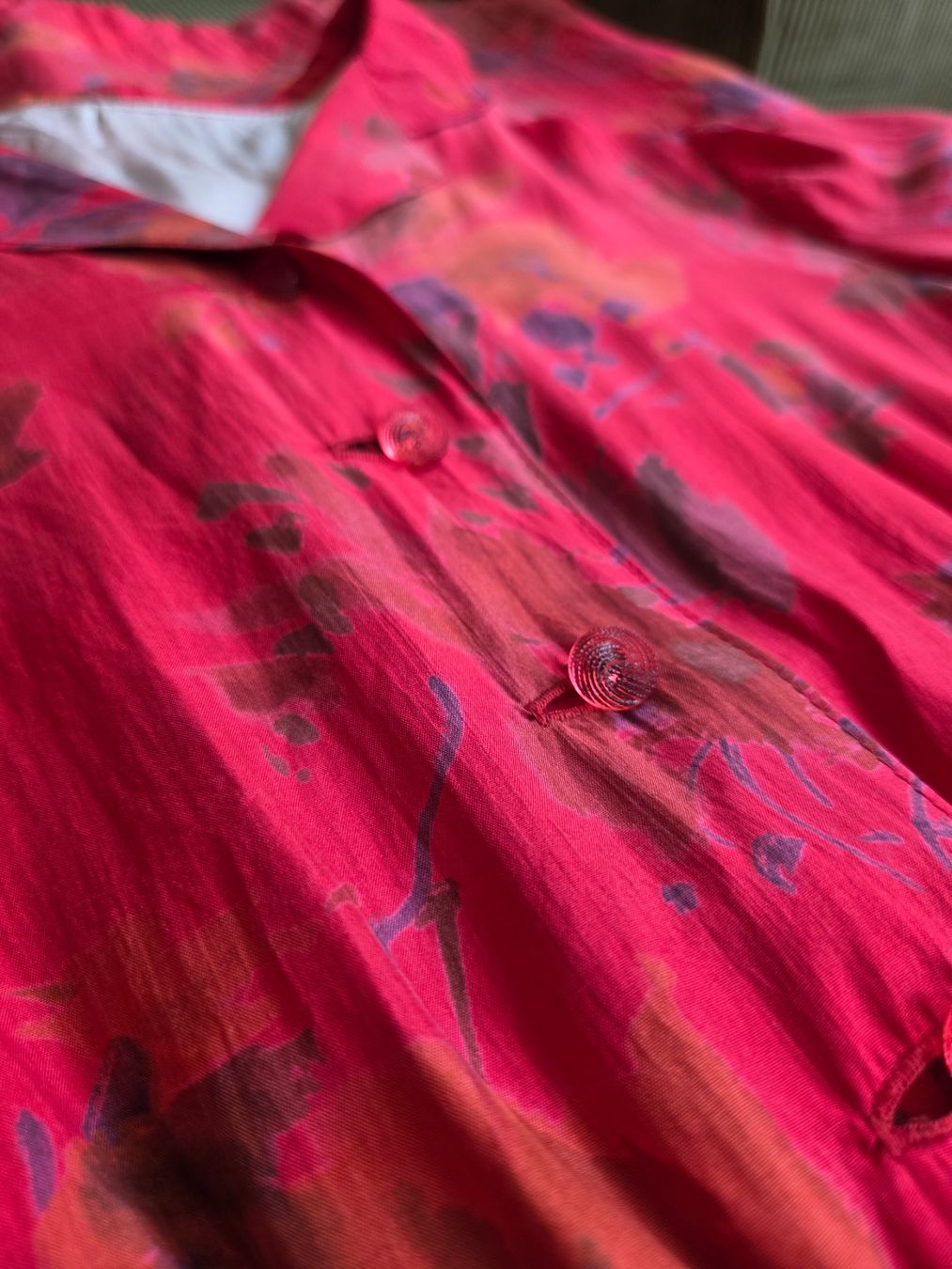Kleider: Vintage Blumenkleid S/M, Seide? – Gebraucht aus Bern von -Aniko- 3