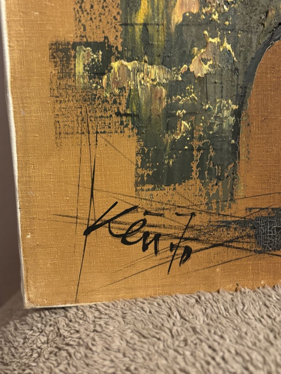 Dipinti: Peinture huile Paris 1970 – Nuovo (secondo la descrizione) da Rennaz venduto da Yann_8888 3
