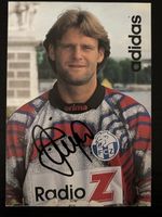 Autogrammkarte FCZ Torwart Jörg Stiel signiert original