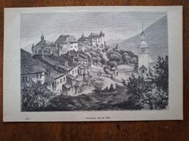GRUYÈRES VUE DE L'EST
