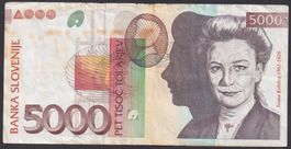 Slowenien 5000 Tolarjev 1993