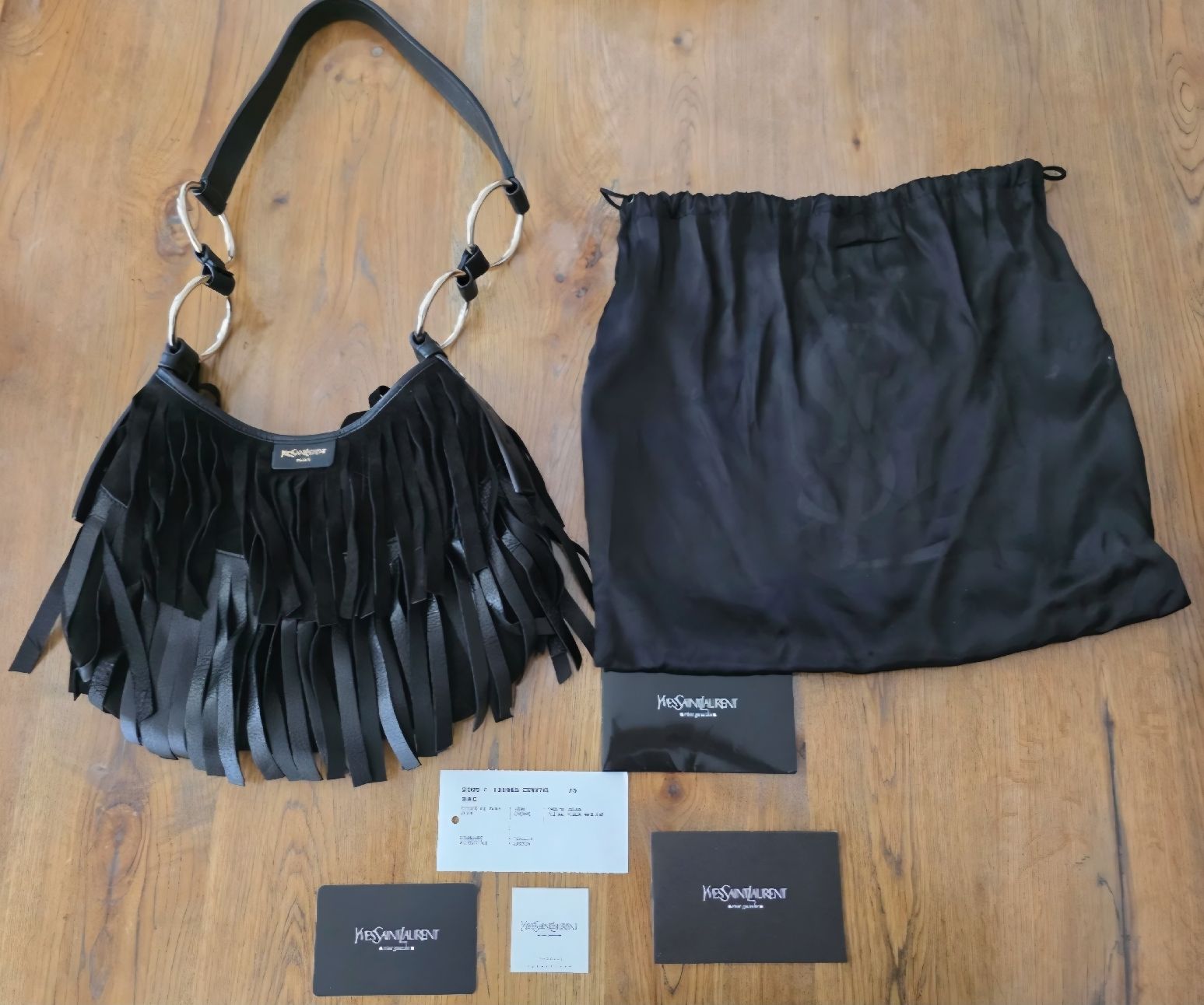 Saint Laurent Borse da donna: YSL Handtasche Damen echtes Leder in Schwarz – Nuovo (secondo la descrizione) da Eiken venduto da Gisminda 5