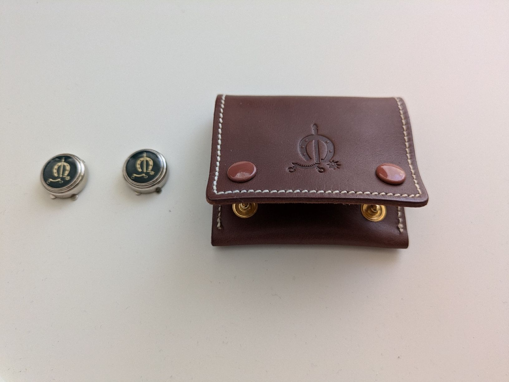 Gemelli: button cover for shirts – Nuovo (secondo la descrizione) da Basel venduto da jjp_k689
