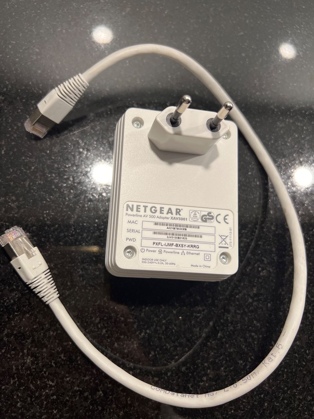 Unità & Adattatore: POWERLINE Netgear AV500 XAV5001 – Usato da Mülligen venduto da vagos85 1