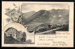 Sarn, Hotel und Pension Heinzenberg, Ber