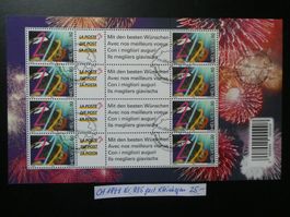 CH 1999 Nr. 985 gestempelter Kleinbogen