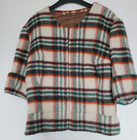 VINTAGE: Professionell massgeschneiderte Jacke mit Halbarm