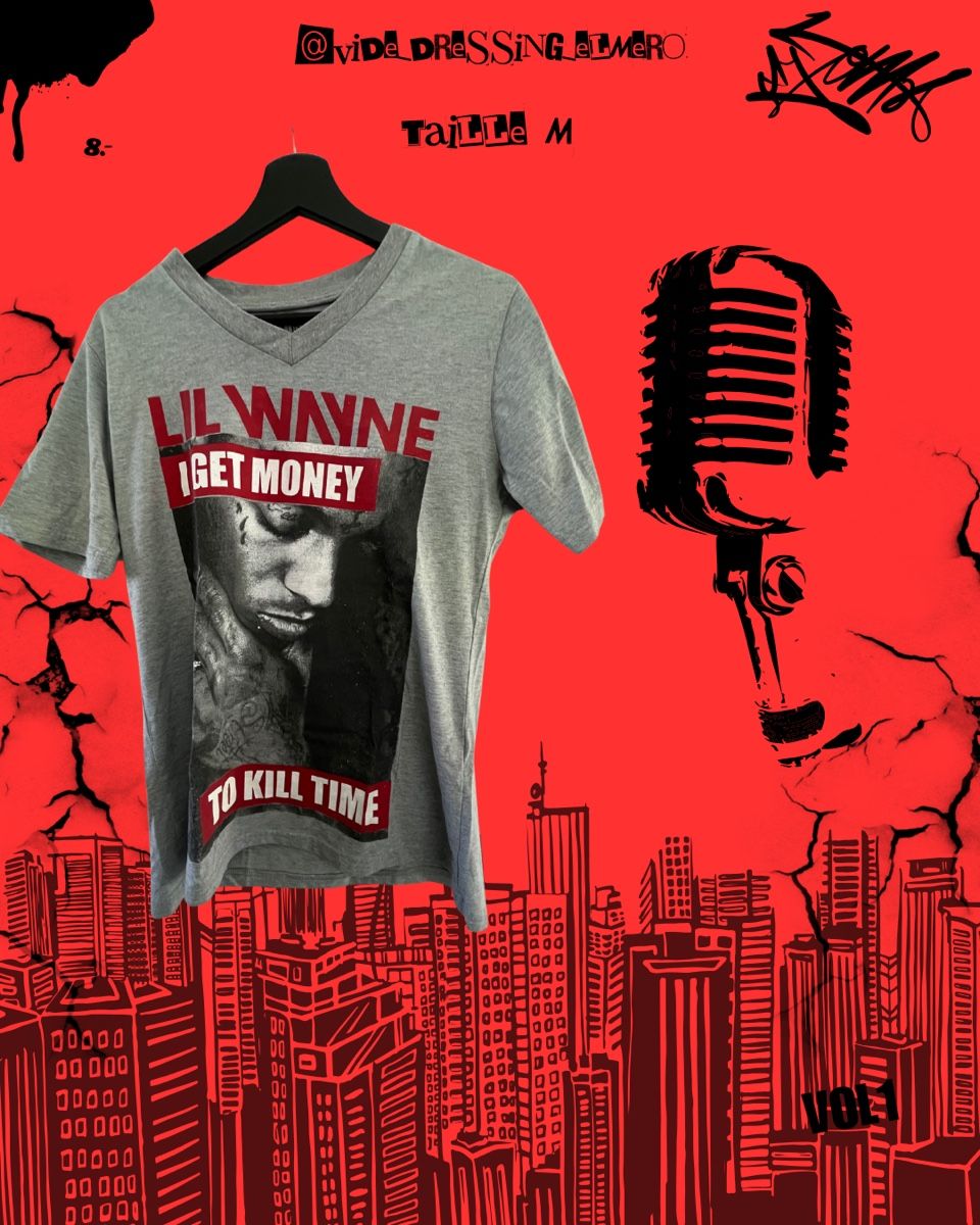 T-shirt: T-shirt Lil Wayne – Nuovo (secondo la descrizione) da Massonnens venduto da Rebelle88