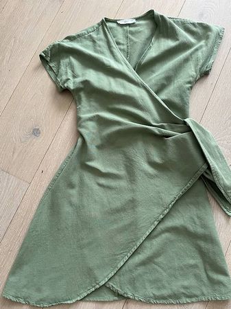 Wickelkleid Minikleid Sommerkleid von Mango