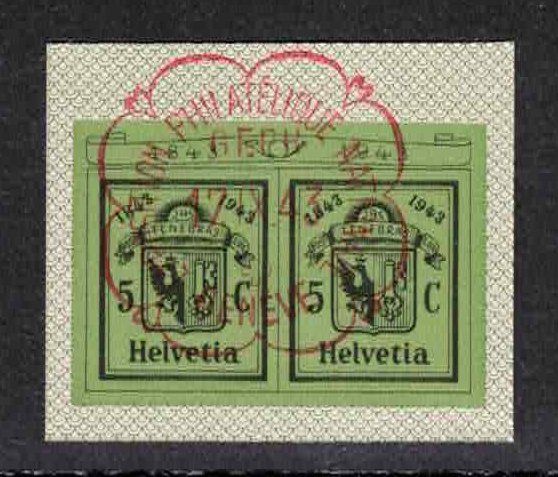 Tutti i francobolli: 1943 - Genf - Blockausschnitte - ET Voll – Nuovo (secondo la descrizione) da Nuglar venduto da Stamp88