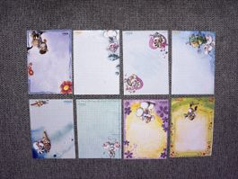 8 x Süsses Diddlbriefpapier