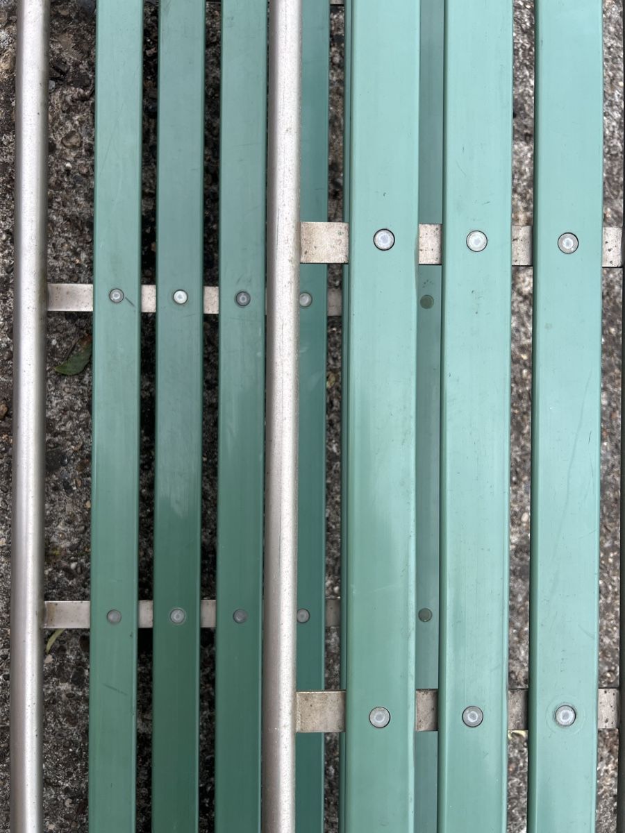 Garderobe: SBB Gepäckablage Hutablage – Gebraucht aus Dinhard von Stahlguss 4