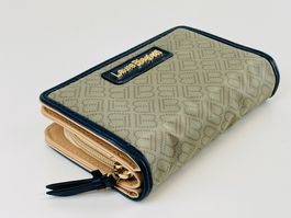 Stylische LAURA BIAGIOTTI Damenbrieftasche mit Aufdruck