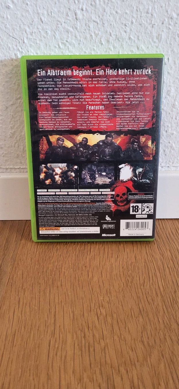 Microsoft Giochi: Xbox 360 - Gears of War – Usato da Münsingen venduto da DigitaleSpielecke 1