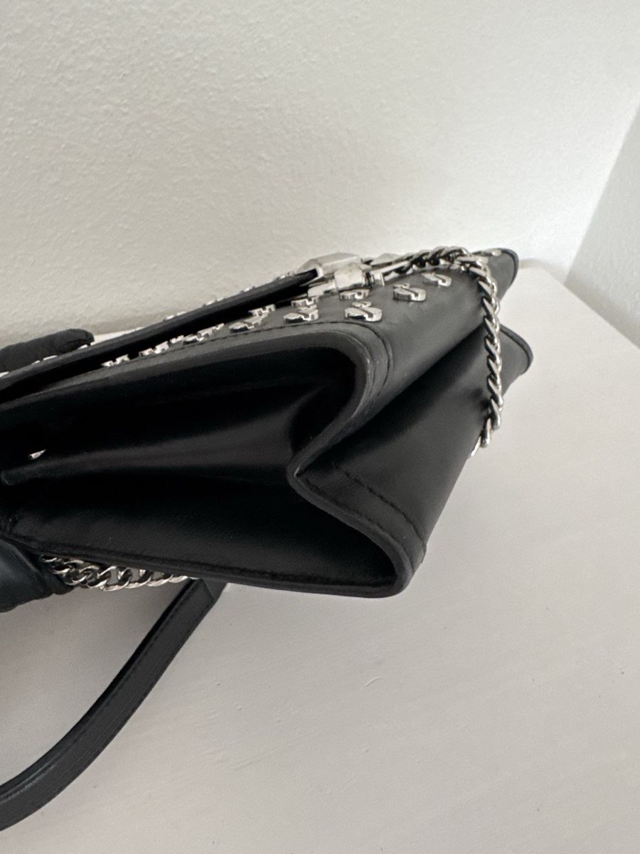 Michael Kors Borse da donna: Michael Kors Studded Black Leather Shoulder Bag – Usato da Versoix venduto da Bazanchiklovalova 4