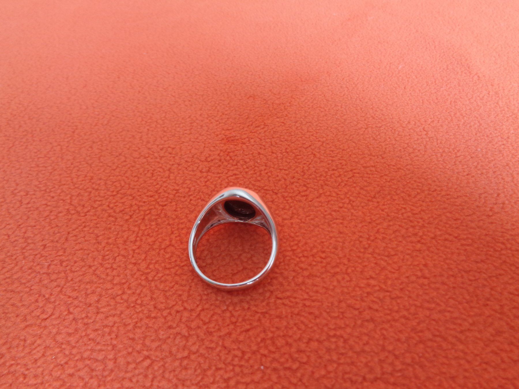 Ringe: Silberring mit ovalem Onyx - Sterling Silber 925 Grösse 60 – Neu (gemäss Beschreibung) aus Chur von omonia 5