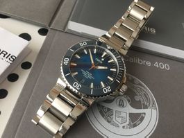 ORIS AQUIS DATE CALIBRE 400 SWISS MADE - GARANTIE => 08.2031