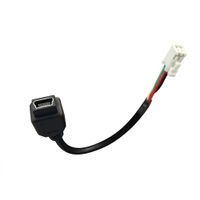 Autoradio USB Adapter kabel Fiat Alfa 4 Pin MIUC2 Ducato
