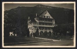 AK Weggis, Hotel Schweizerhof, 1926
