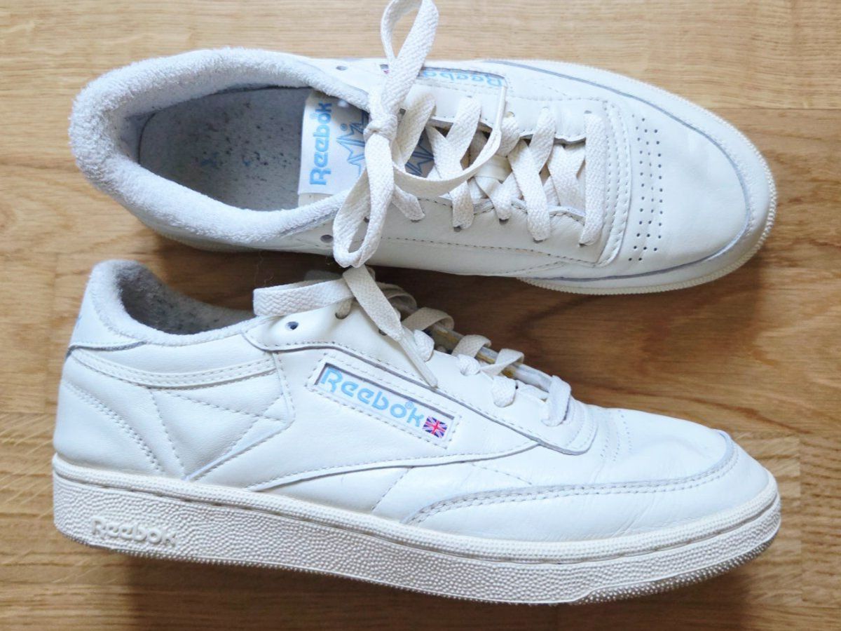Reebok Scarpe da donna: Reebok Classic - chalk alabaster sky blue – Usato da Thun venduto da angerber 2