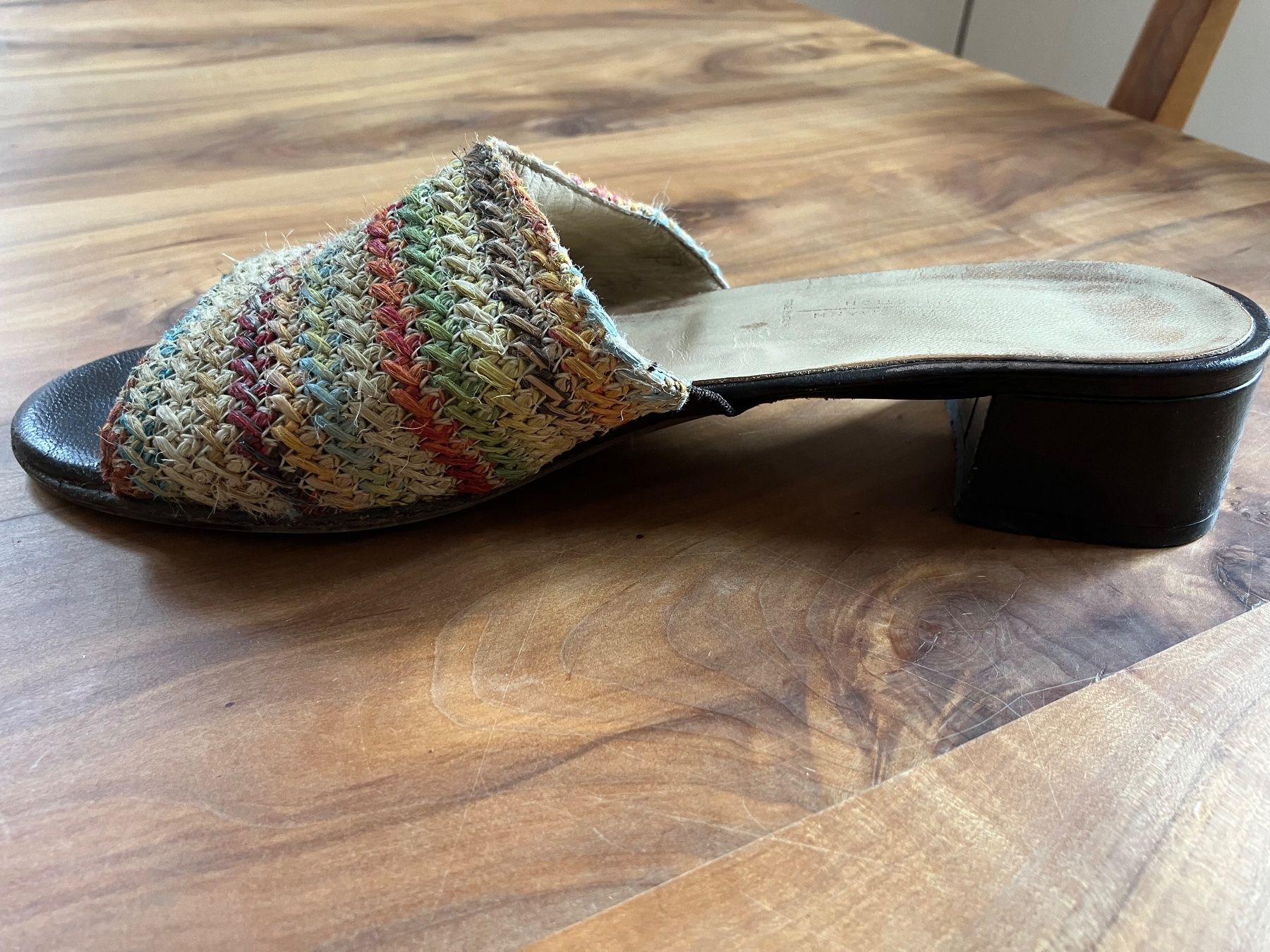 Damenschuhe: schöne, bunte Sandalen Grösse 39 – Gebraucht aus Bern von sturmmoewe 2